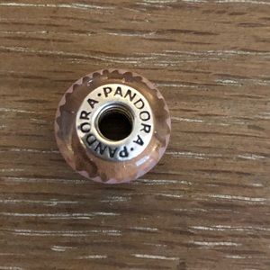 PANDORA Pink Murano Glass Charm